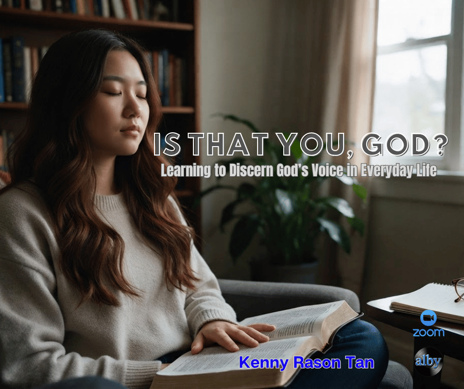 Is That You, God? Online programme poster published by Alby